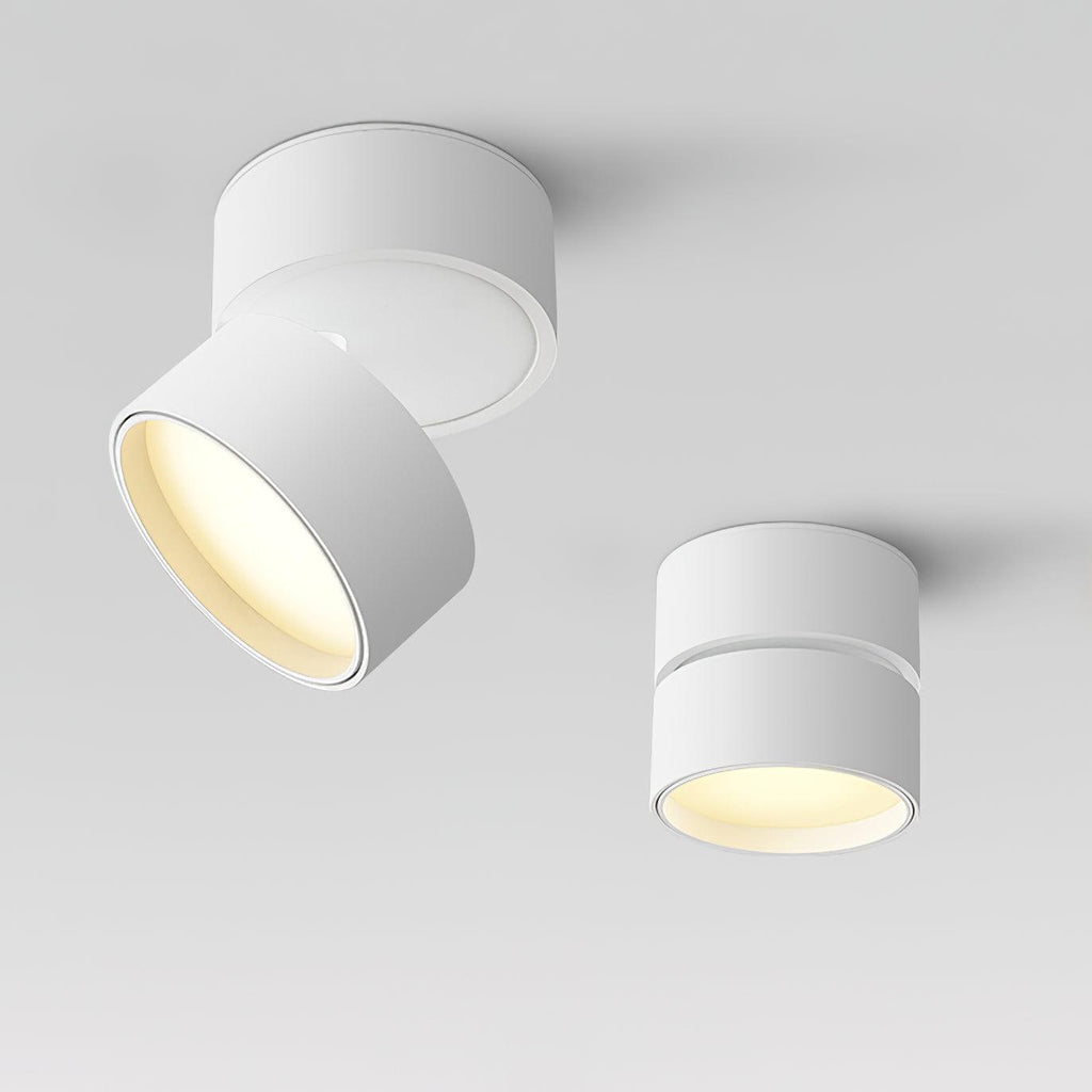 Spot LED reglabil pentru tavan, cu design scandinav modern | Alb cald 3000K - Lamylie