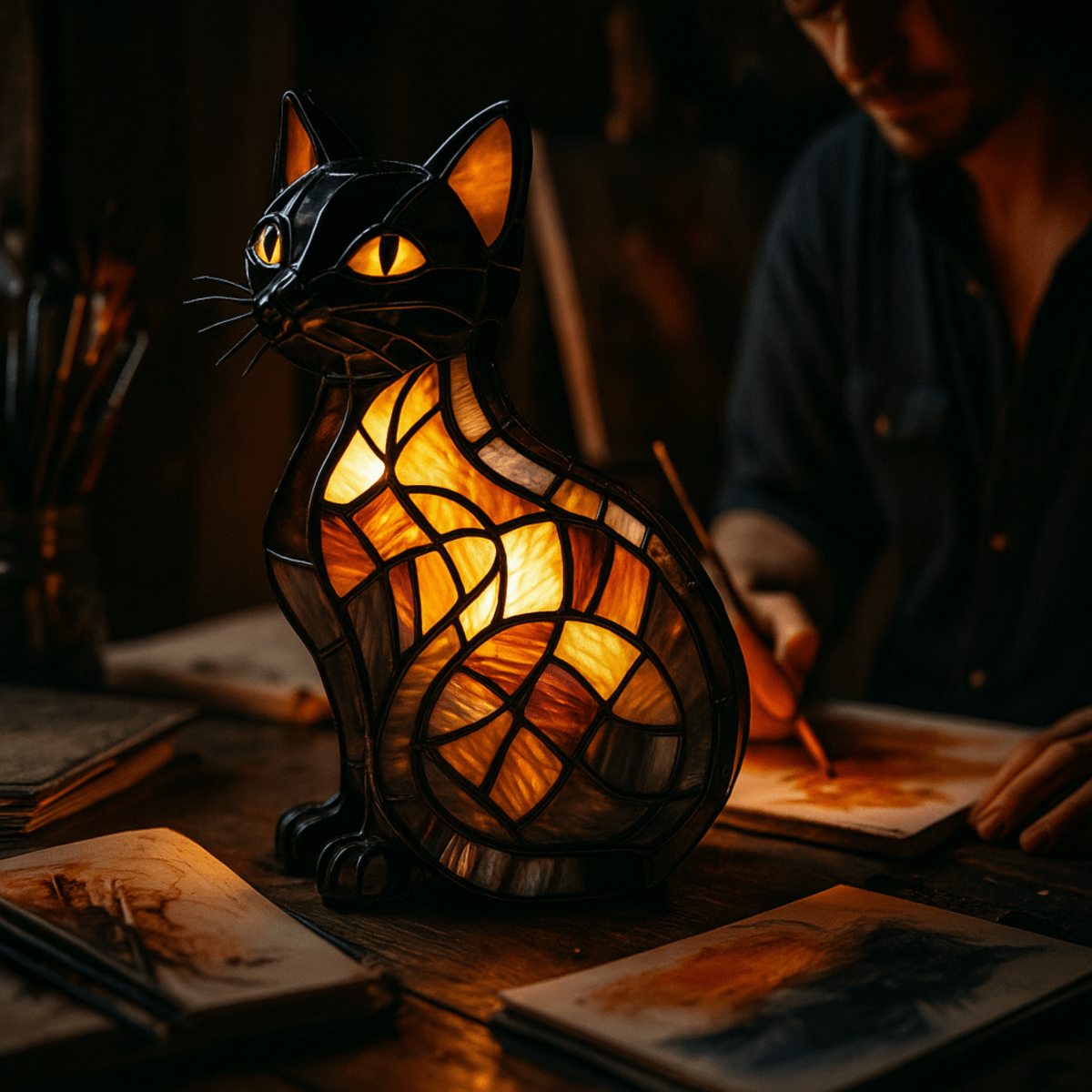 Feliglow Nachtlicht für Katzen — Sanftes LED-Ambientelicht
