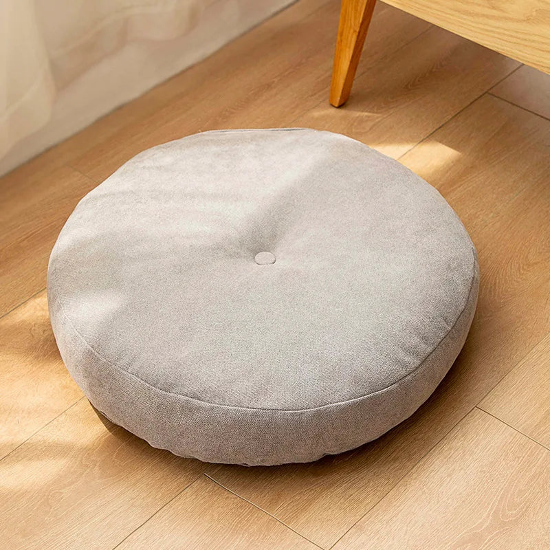 Comfortable Round Cushion for Yoga and Meditation – Floor Support Pillow for Mindfulness and Relaxation - Lamylie
