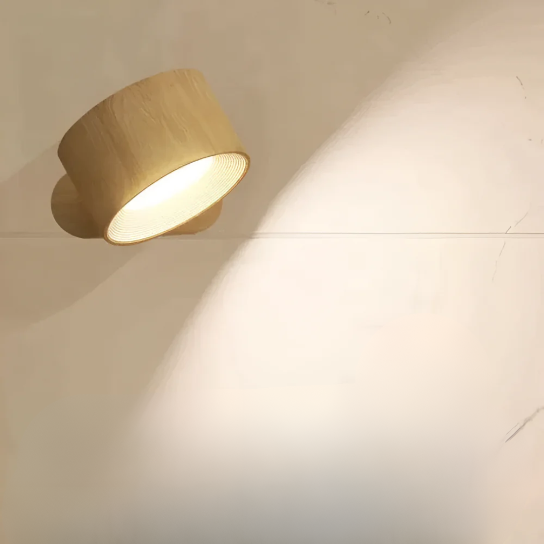 مصباح جداري LED يعمل باللمس – تصميم لاسلكي قابل لإعادة الشحن عبر USB - Lamylie