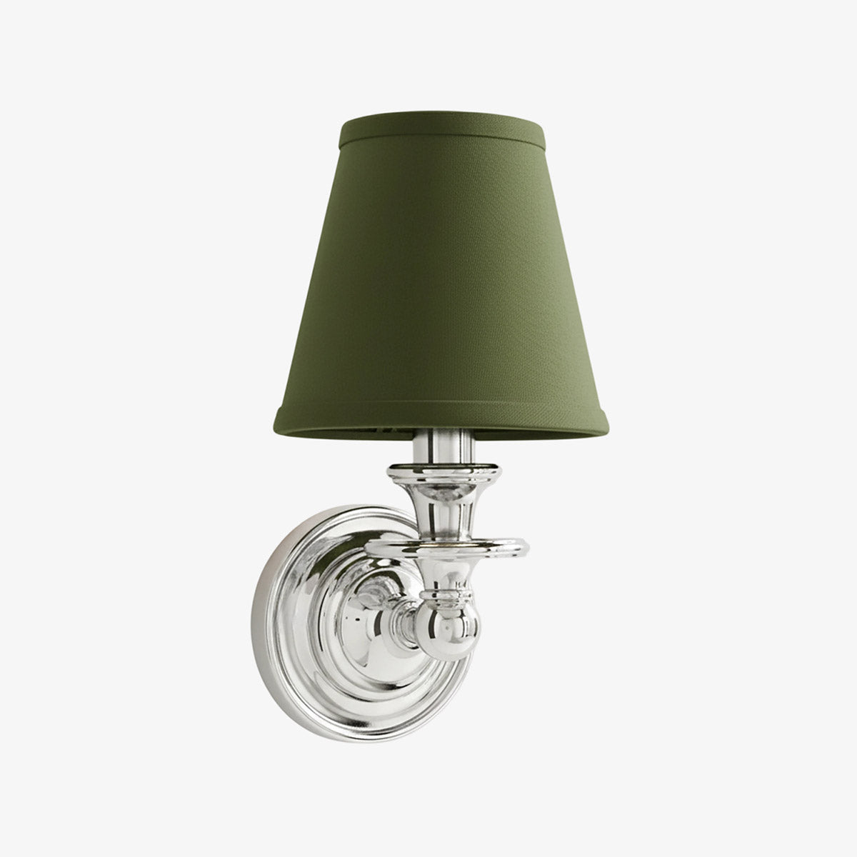 Wall Lamp with Fabric Shade and Gooseneck Arm | Wrought Iron Fixture with Adjustable Reading Lamp - Lamylie