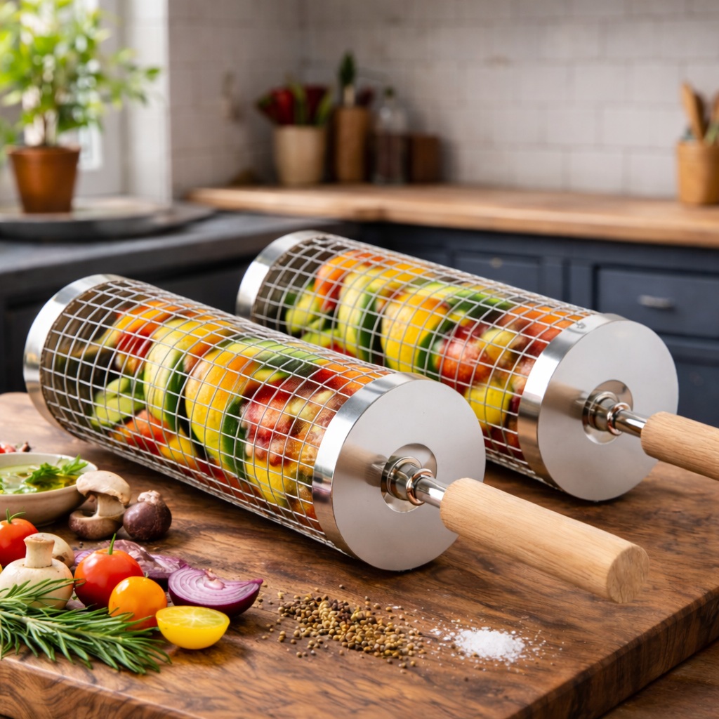 Grill Basket for BBQ – Hassle-Free Cooking - Lamylie