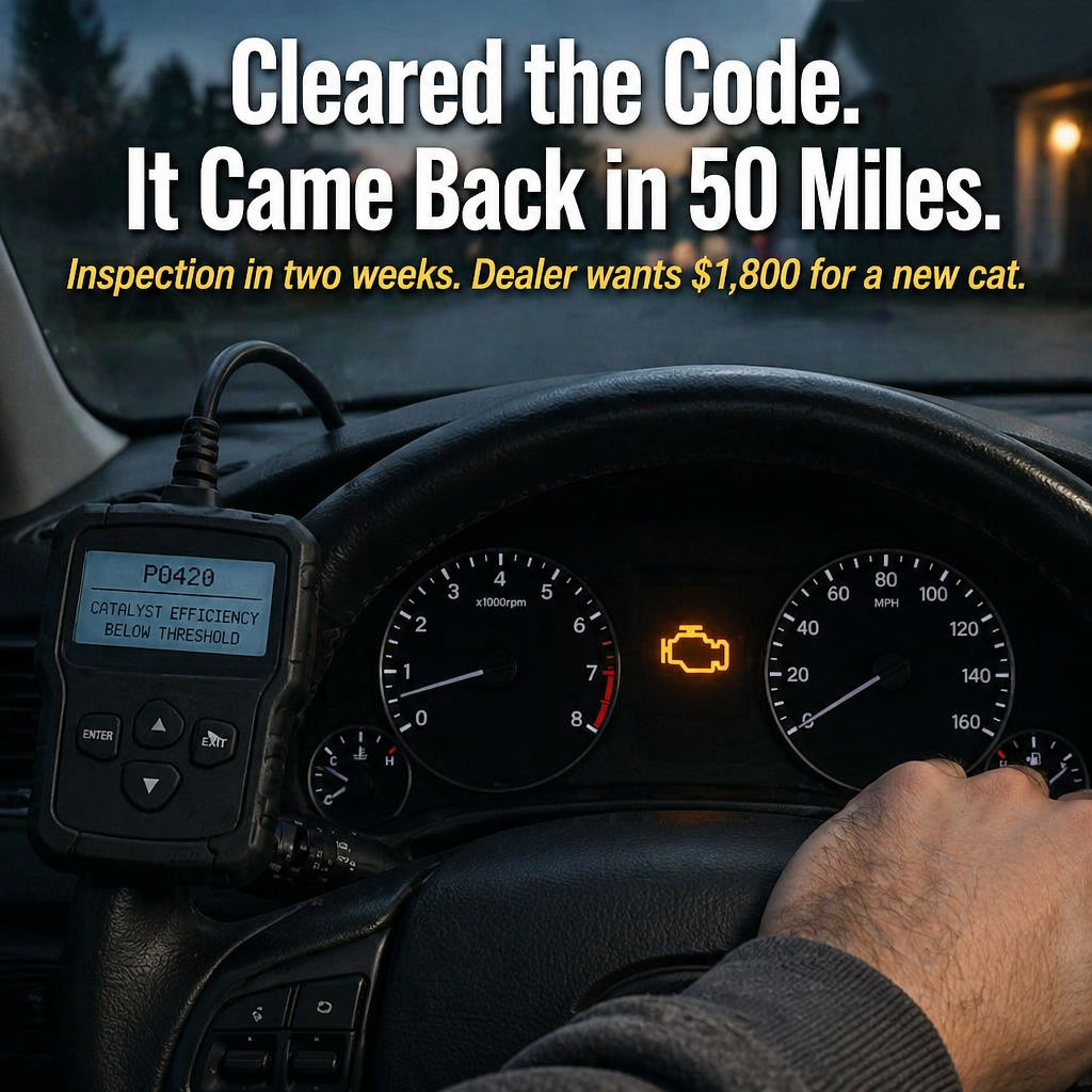 CelClear O2 Sensor Spacer — Kill the Check Engine Light Without Pulling the Cat - Lamylie