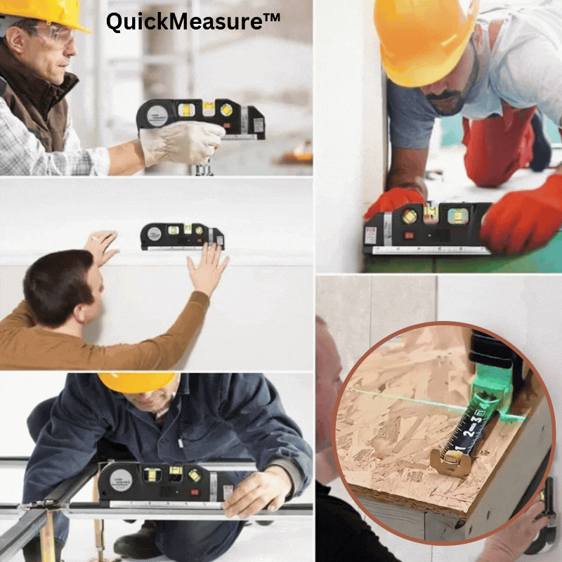 4-in-1 Laser Measurement Device for Quick Measurements - Lamylie