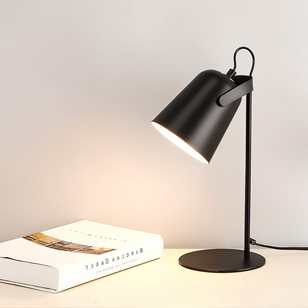 Macaron-skrivbordslampa med justerbar arm | Skandinavisk design – Lamylie