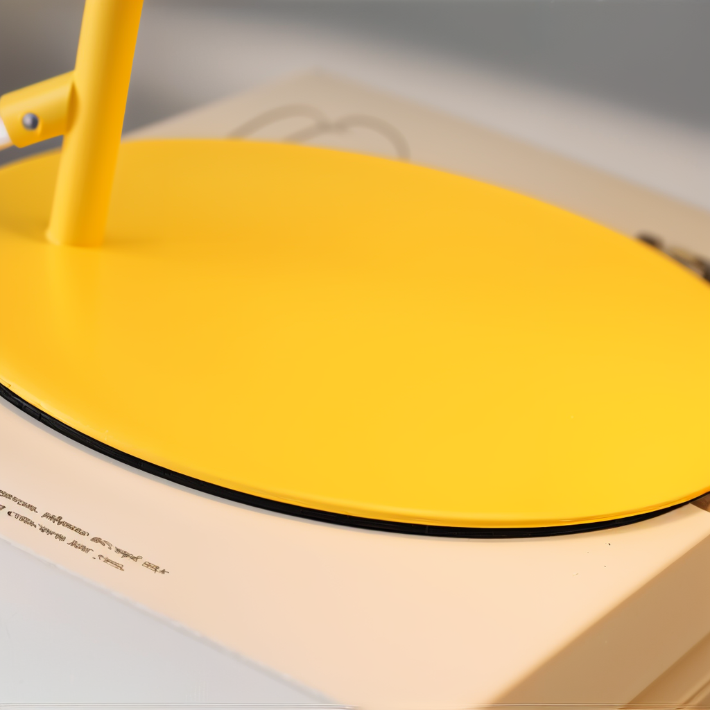 Macaron Table Lamp - Nordic Yellow Desk Lamp - Adjustable Light - Lamylie
