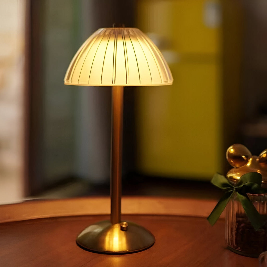 EleGlow - Vintage-Inspired Wireless Table Lamp - Lamylie