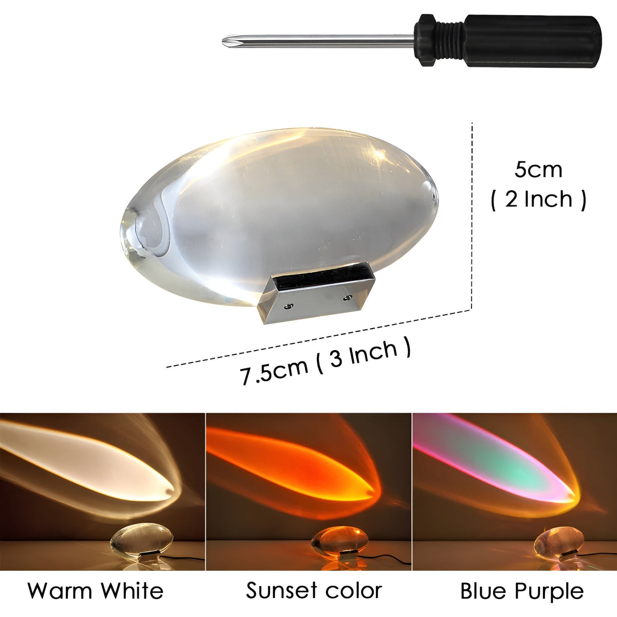 EyeSparkle-Lampe - Kristallprisma-Projektionslicht des Himmels - Lamylie