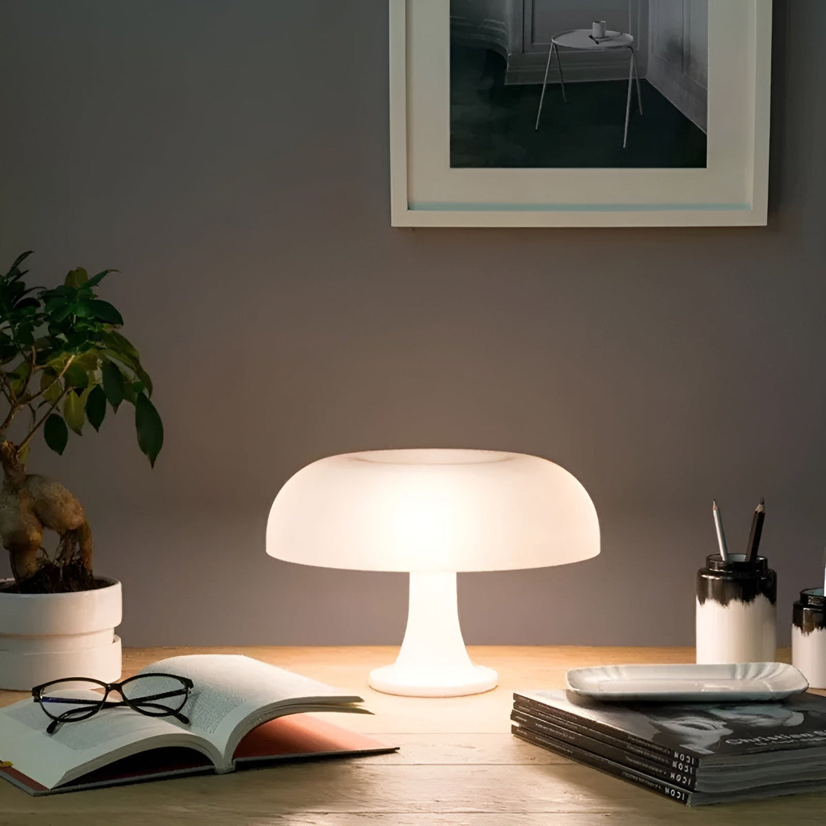 GlowLamp - Unik nordisk svampelampe - Lamylie