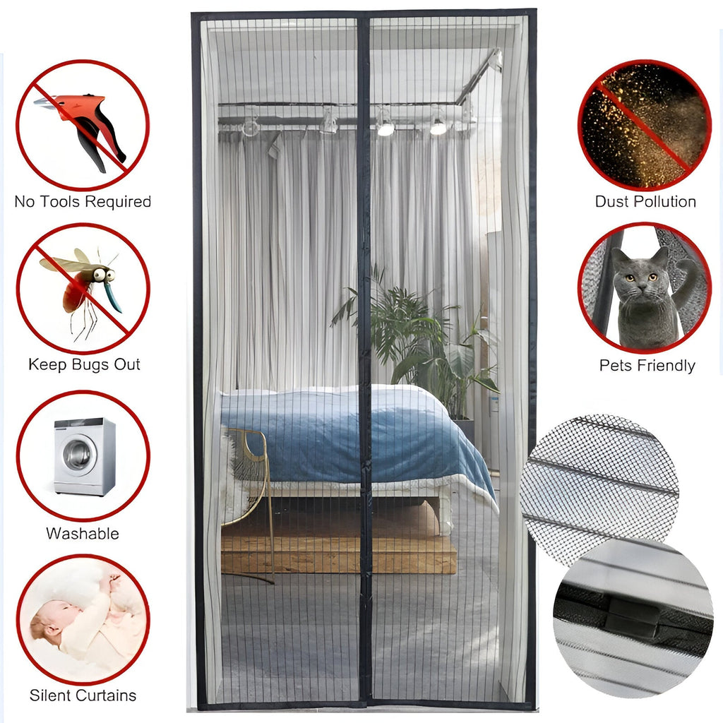 Magnetic Insect Shield with Seal Technology - Lamylie