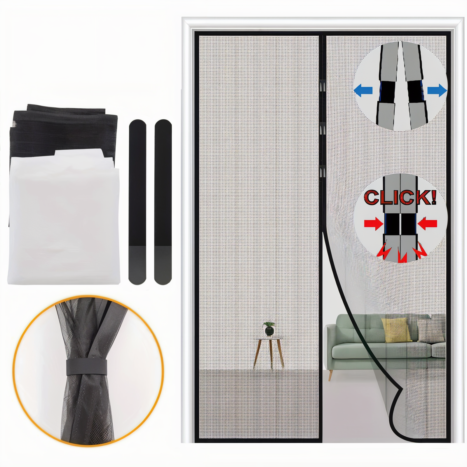 Magnetic Insect Shield with Seal Technology - Lamylie