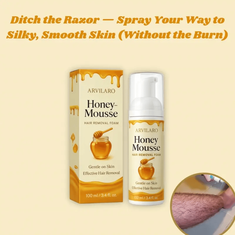 HoneyMousse — Experience Pain-Free, Irresistibly Smooth Skin That Lasts Weeks - Lamylie