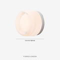 Minimalist LED Wall Lamp Round Aluminum Acrylic Diffuse Light Warm White Modern Design Compact Bedroom Hallway Accent Lighting - Lamylie