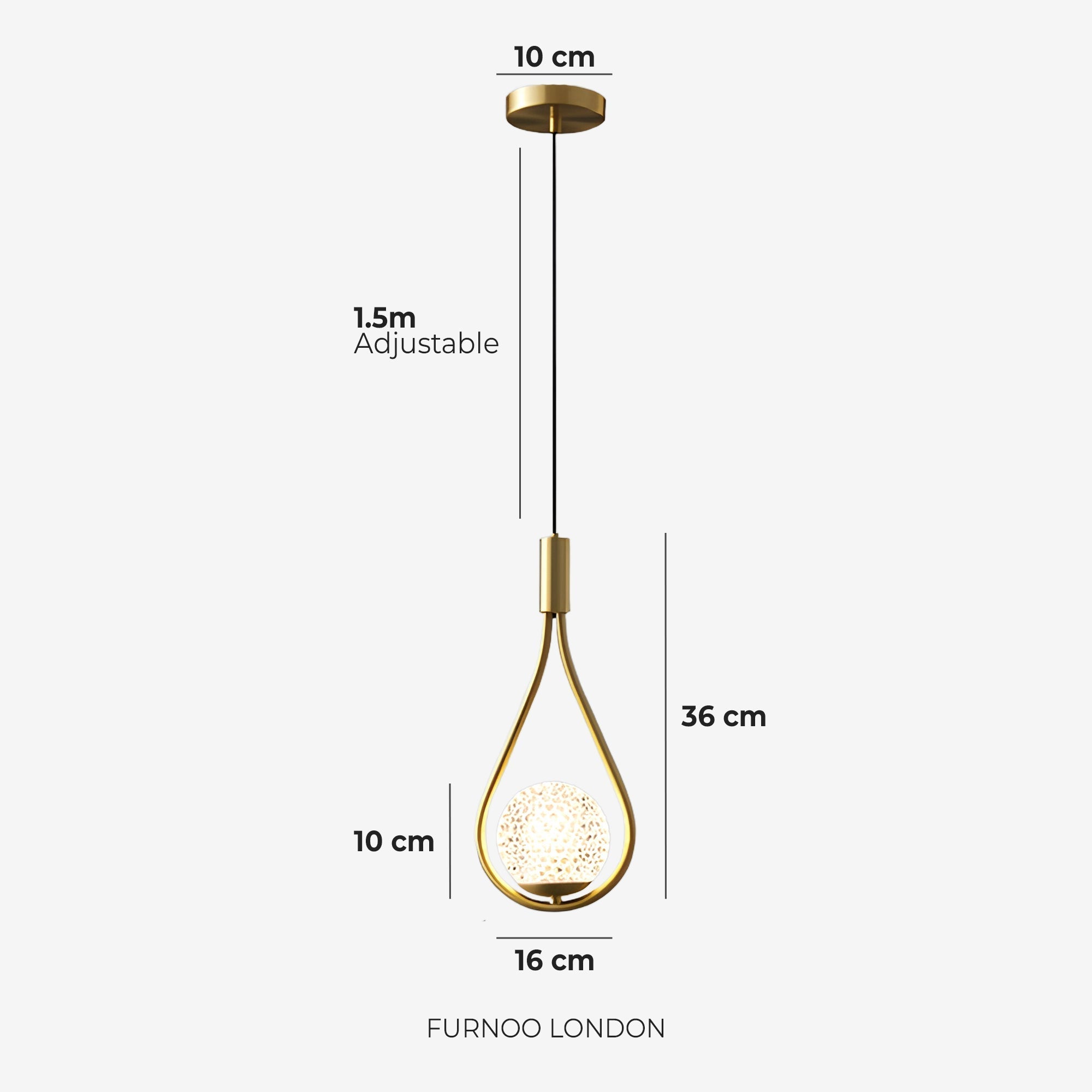 Nordic Drop Pendant Lamp Minimalist Drop-Shaped Glass Modern Lighting for Dining Room & Kitchen Island - Lamylie