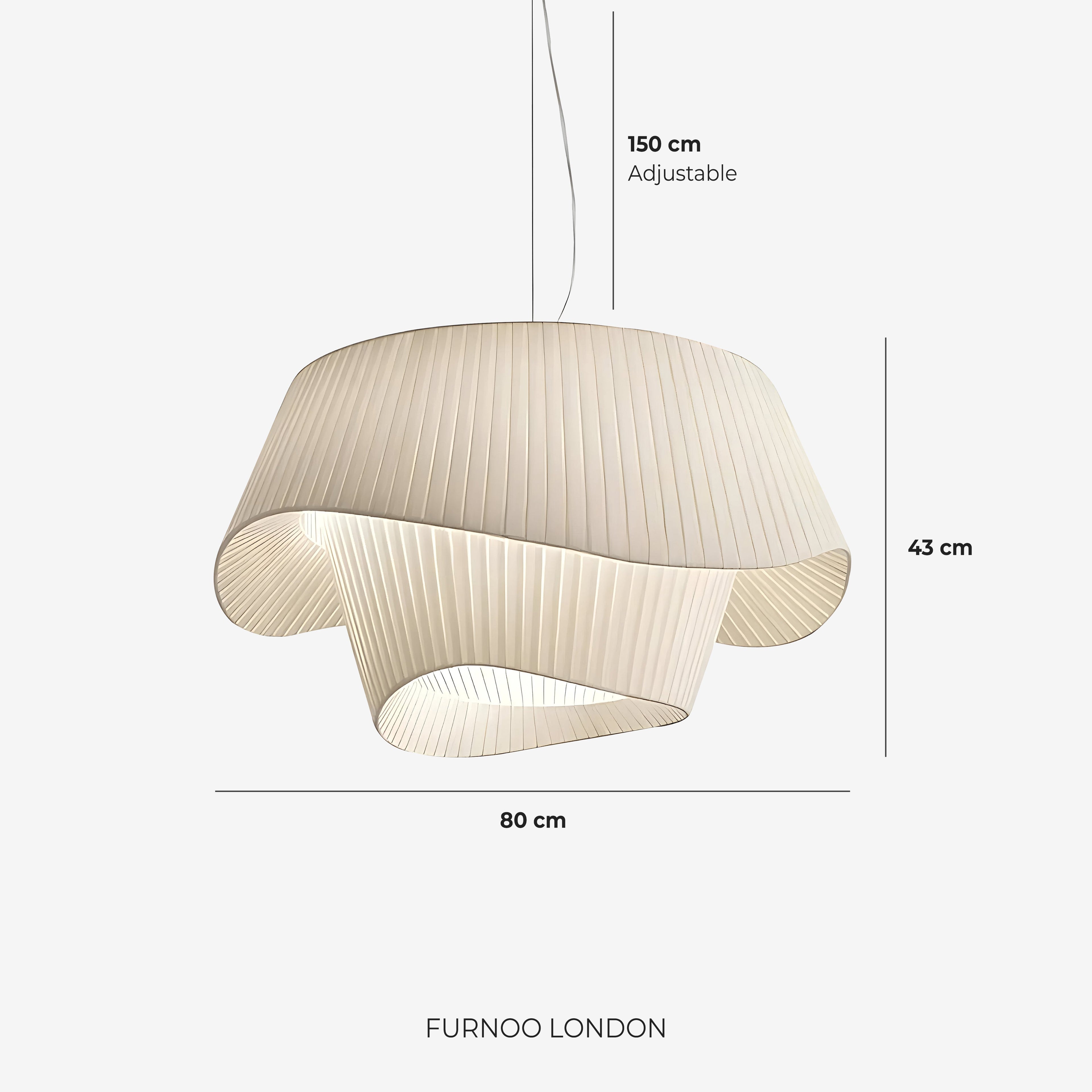 Modern Tyvek Pendant Lamp Round Design Warm White Dimmable Living Room Dining Room Bedroom Decorative Ceiling Lighting - Lamylie