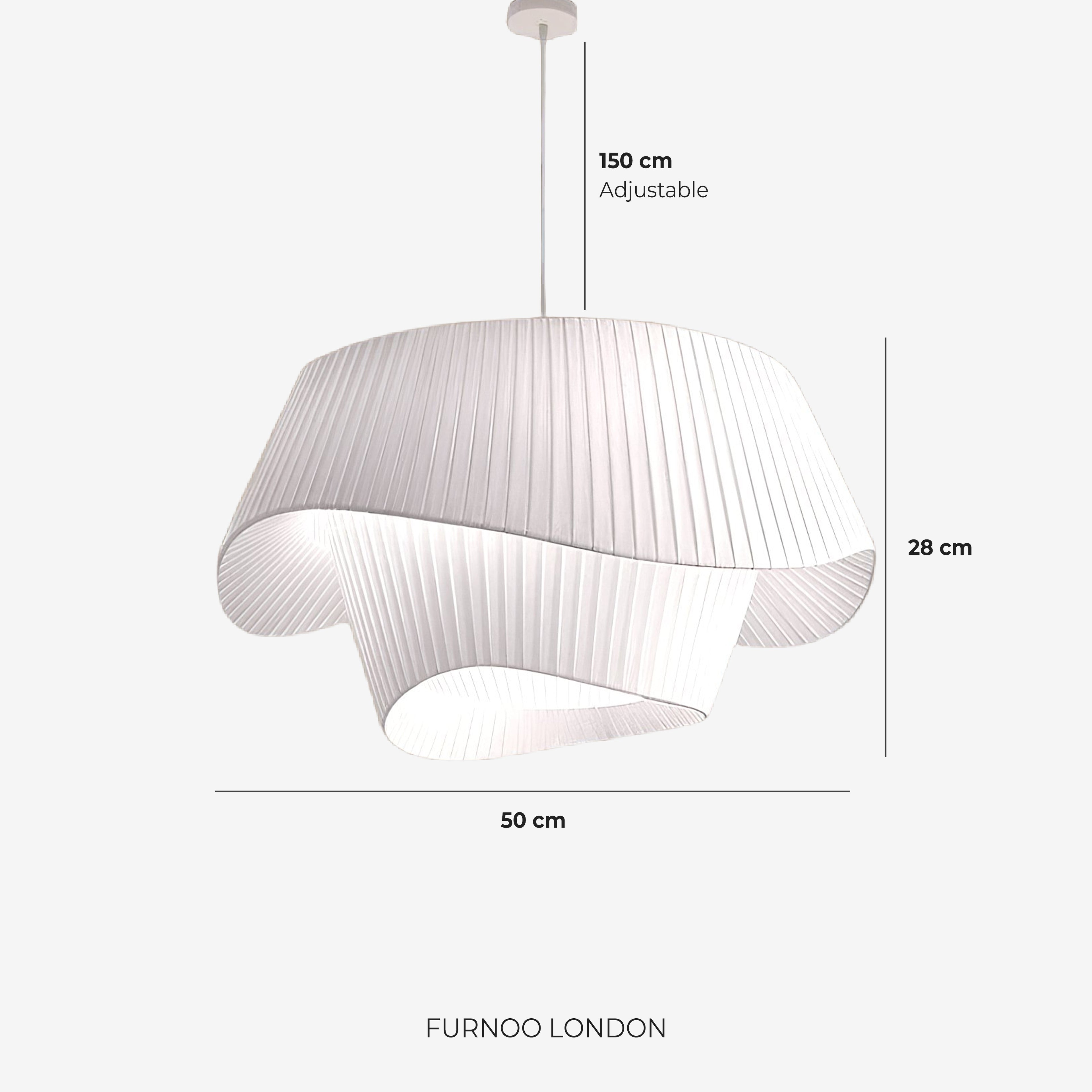Modern Tyvek Pendant Lamp Round Design Warm White Dimmable Living Room Dining Room Bedroom Decorative Ceiling Lighting - Lamylie