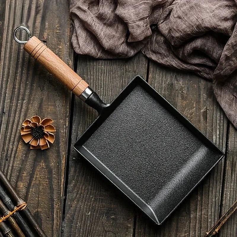 Gusseiserne Pfanne für Tamagoyaki – Japanisches Kochutensil - Lamylie