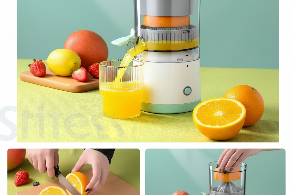 Otthoni citrusprés – Egyszerű narancs- és citromfacsaró - Lamylie
