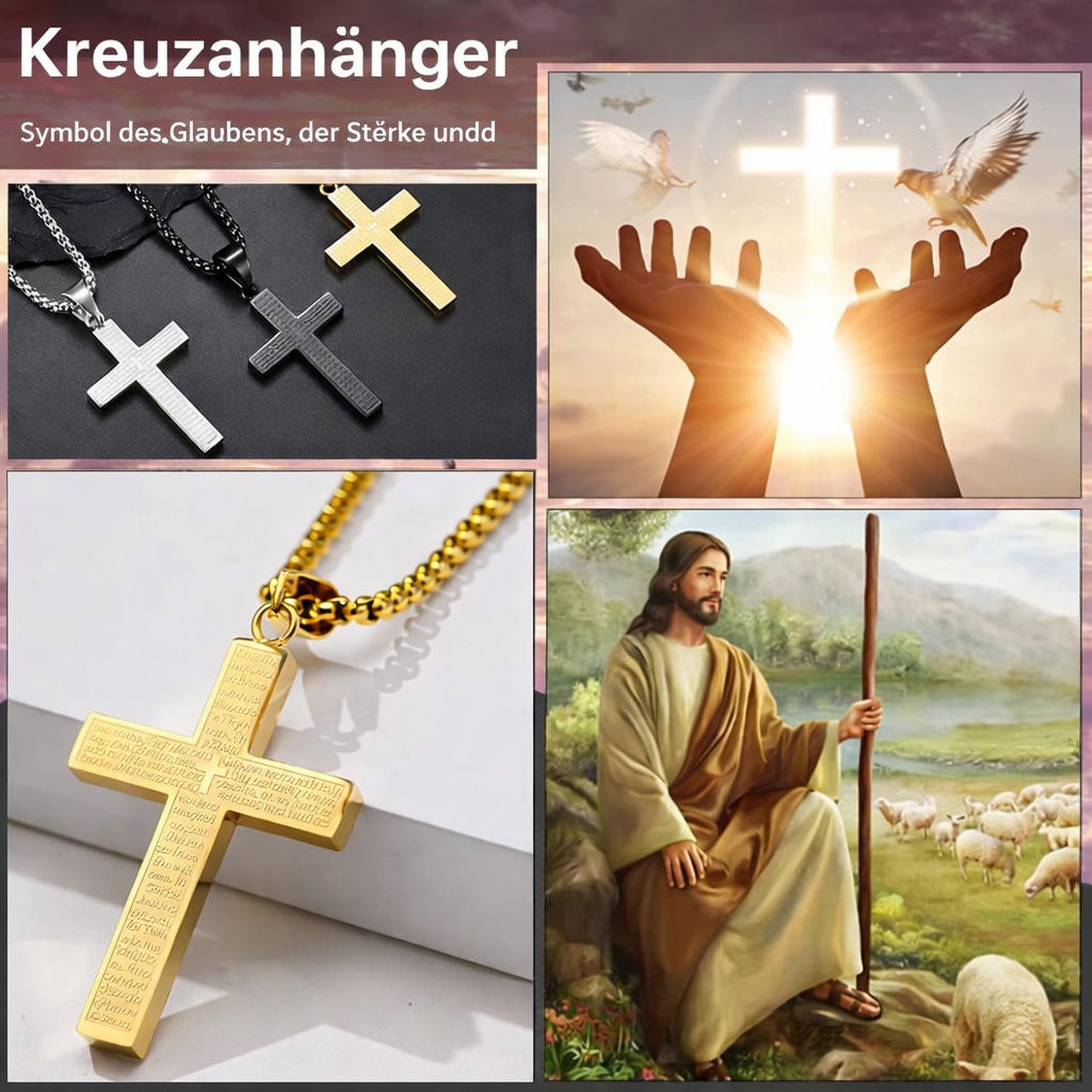 Faith Pendant - Carry Unwavering Courage and Peace Wherever You Go - Lamylie