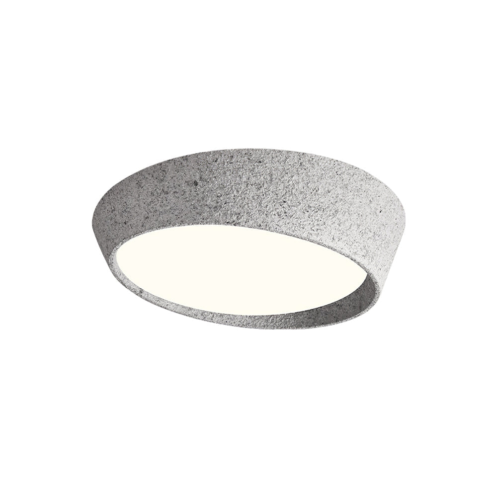 NovaLume LED-Deckenleuchte — Handgeformter Schirm, warmes Licht