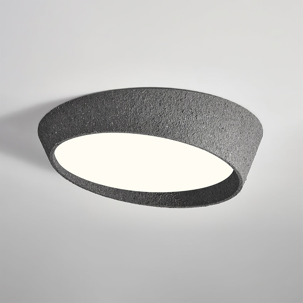 NovaLume LED-Deckenleuchte — Handgeformter Schirm, warmes Licht