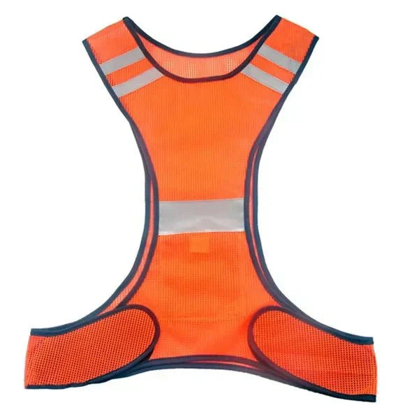 Gilet di sicurezza LED ad alta visibilità con luci ricaricabili tramite USB - Lamylie