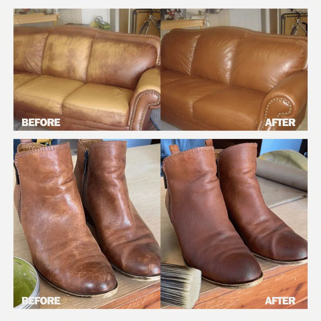 Furniture & Leather Polishing Balm | Natural Beeswax Restores and Protects Wood and Leather - Lamylie