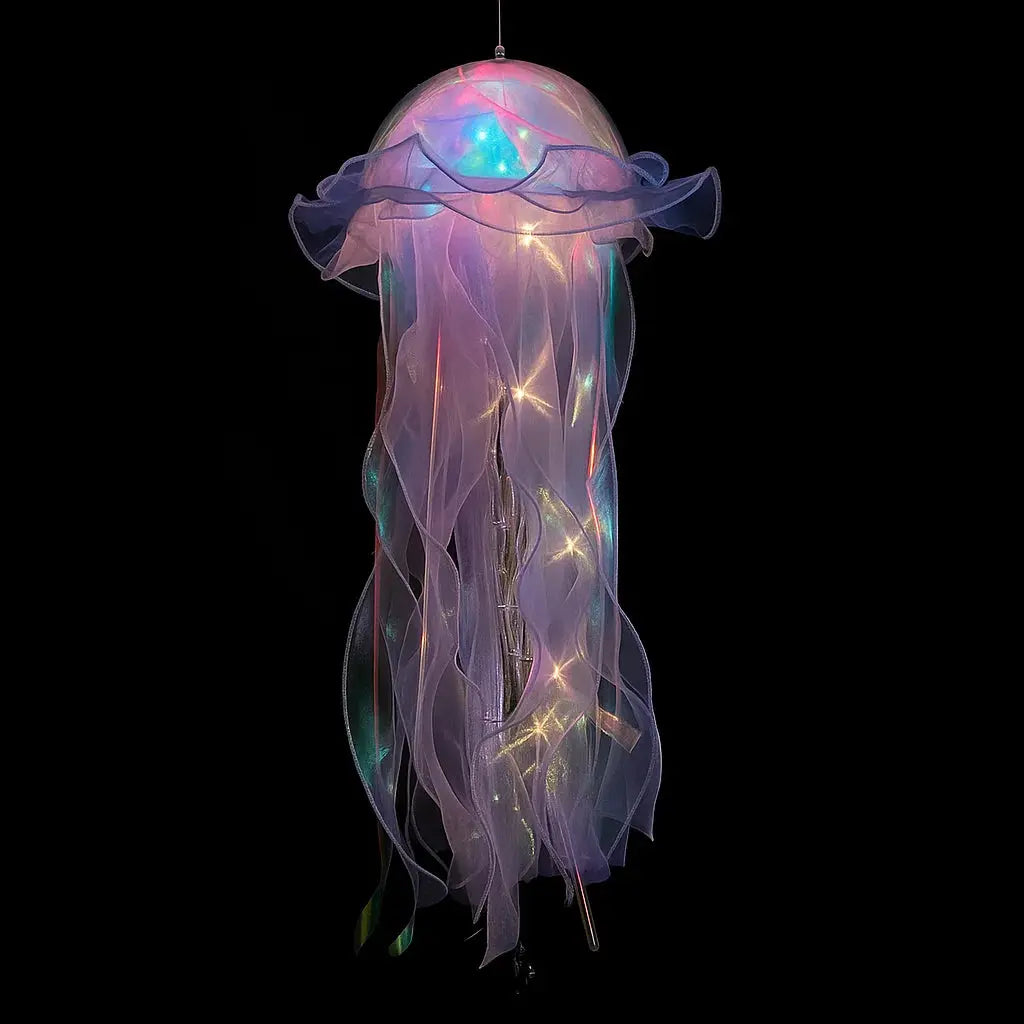 Luminescent Jellyfish Accent Lamp for Ambient Atmosphere - Lamylie