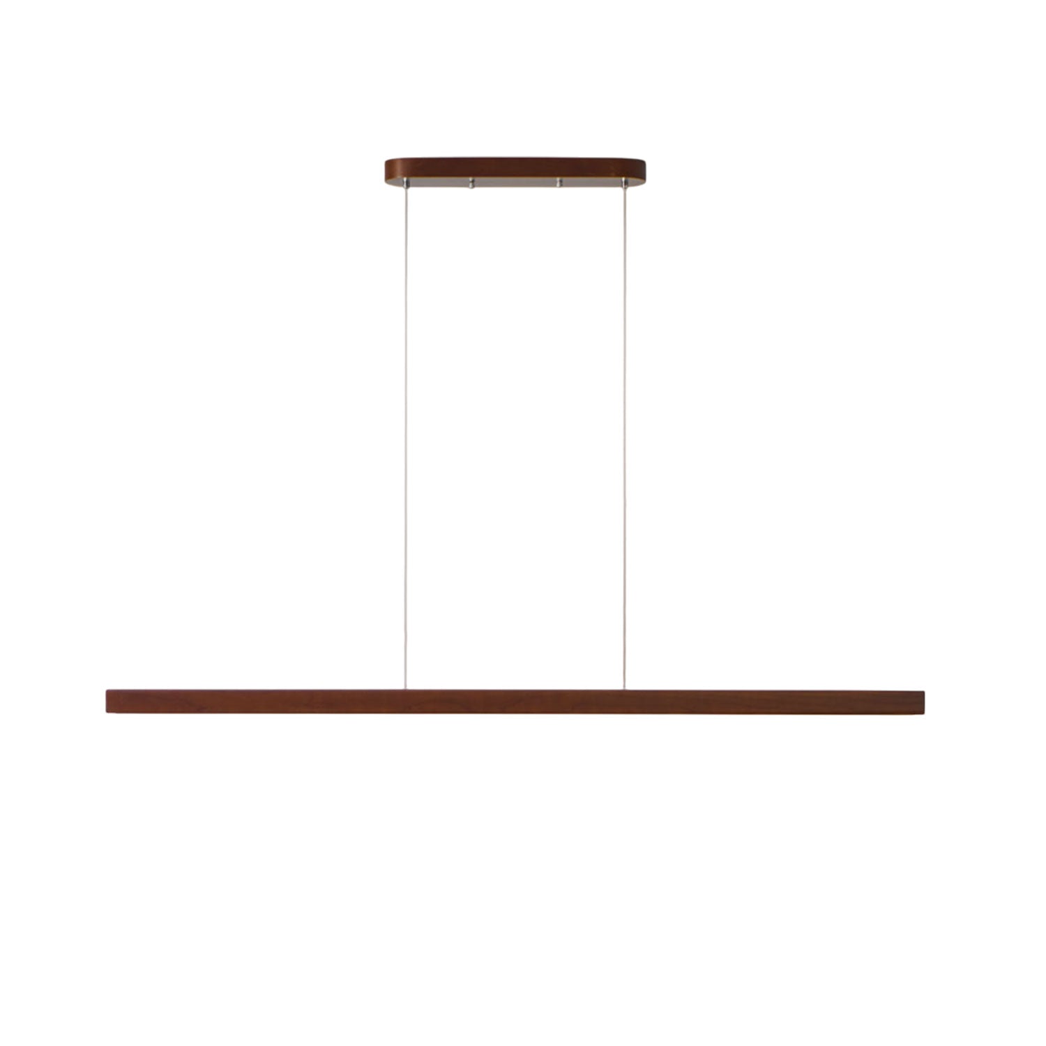 Lineare Holz-Pendelleuchte — Skandinavische LED-Pendelleuchte mit verstellbarer Höhe - Lamylie