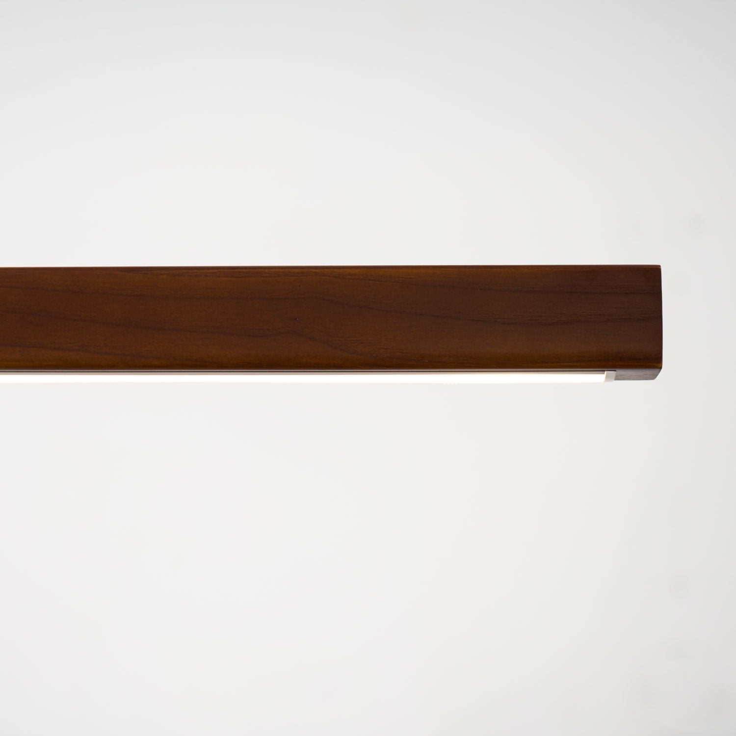 Lineare Holz-Pendelleuchte — Skandinavische LED-Pendelleuchte mit verstellbarer Höhe - Lamylie