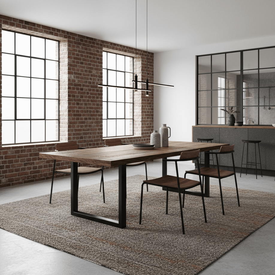 Linear Pendant Lamp Kitchen Island • 90/120/150cm • Integrated LED • Warm White/Neutral/Cool White • Dimmable Option • Black/Gold • Kitchen Island Above Table - Lamylie