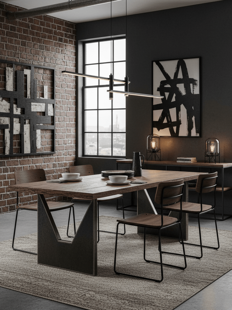 Linear Pendant Lamp Kitchen Island • 90/120/150cm • Integrated LED • Warm White/Neutral/Cool White • Dimmable Option • Black/Gold • Kitchen Island Above Table - Lamylie