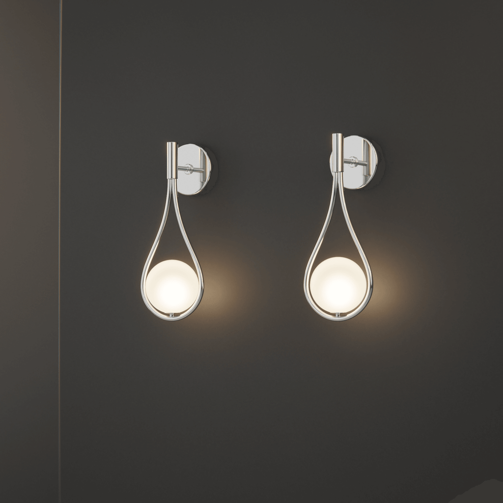 Modern vägglampa med skandinaviskt utseende – svart och guld – stämningsfull belysning för alla rum – Lamylie