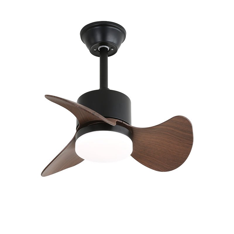Industrial ceiling fan with lighting | Adjustable fan lamp with remote control for modern interiors - Lamylie