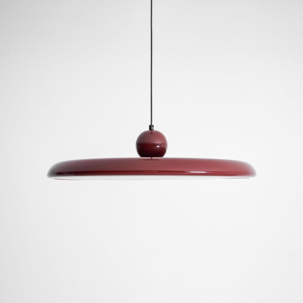 Lampada a sospensione LED rotonda Lola | Design minimalista con disco in metallo e acrilico | Dimmerabile | Ø30/40/50 cm | 3 temperature di colore | Cavo regolabile da 150 cm - Lamylie