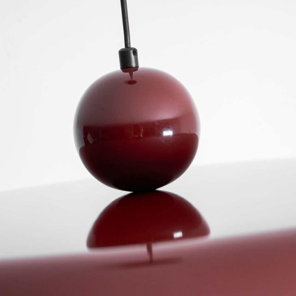 Lampada a sospensione LED rotonda Lola | Design minimalista con disco in metallo e acrilico | Dimmerabile | Ø30/40/50 cm | 3 temperature di colore | Cavo regolabile da 150 cm - Lamylie