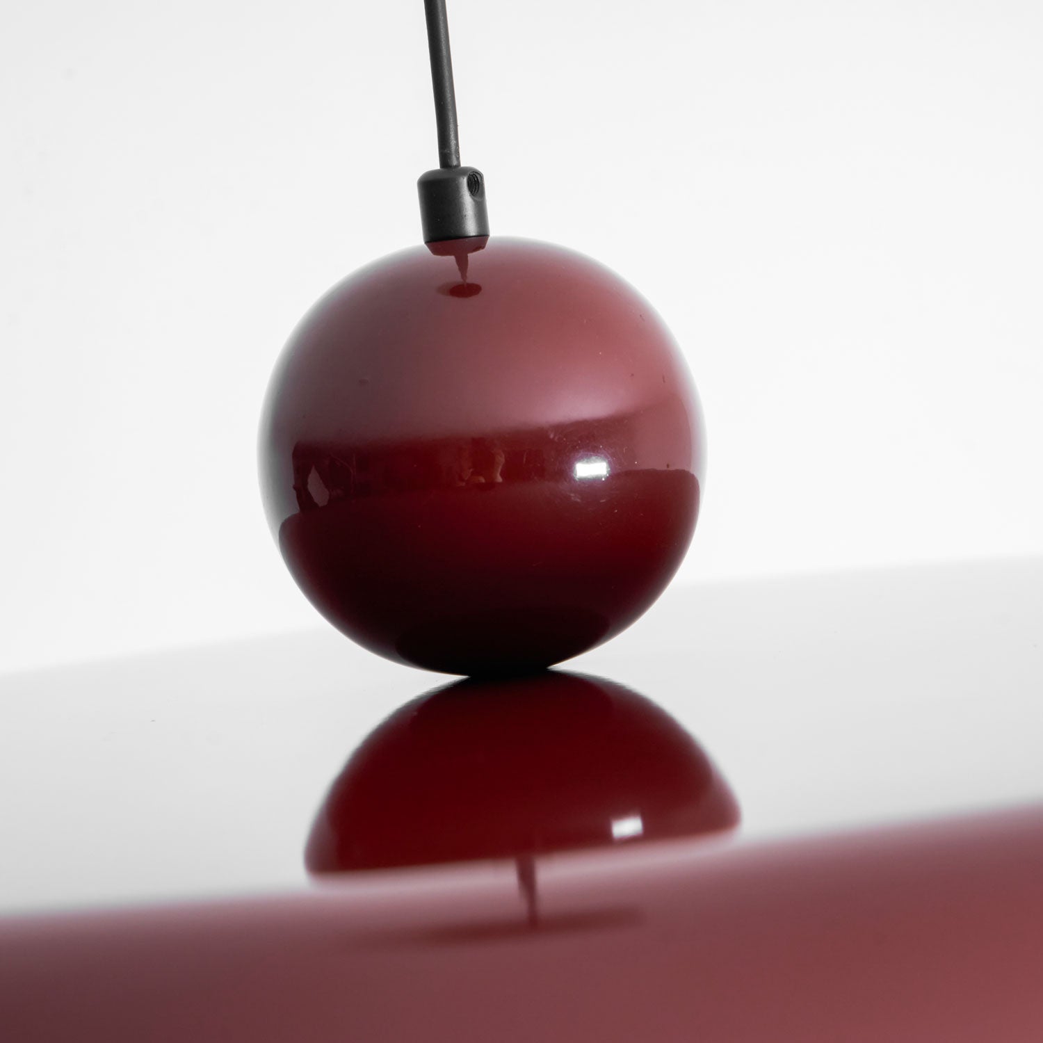 Lampada a sospensione LED rotonda Lola | Design minimalista con disco in metallo e acrilico | Dimmerabile | Ø30/40/50 cm | 3 temperature di colore | Cavo regolabile da 150 cm - Lamylie