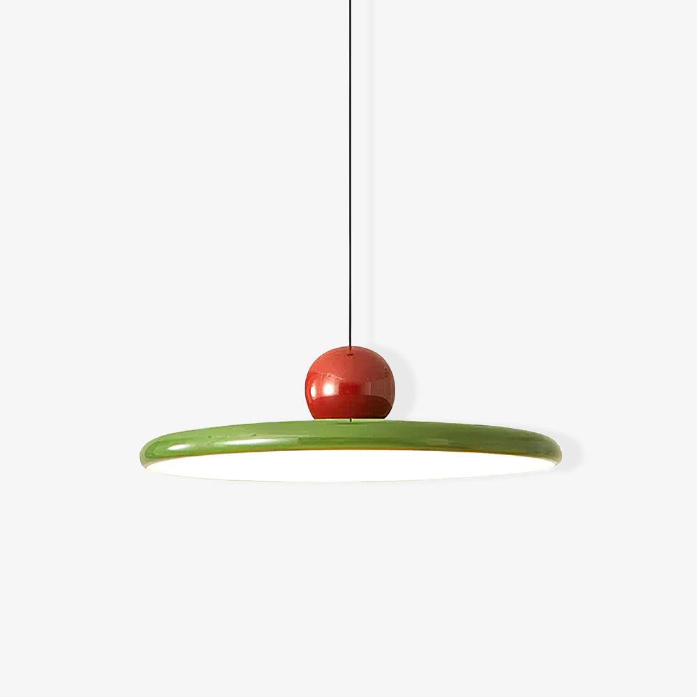 Lampada a sospensione LED rotonda Lola | Design minimalista con disco in metallo e acrilico | Dimmerabile | Ø30/40/50 cm | 3 temperature di colore | Cavo regolabile da 150 cm - Lamylie