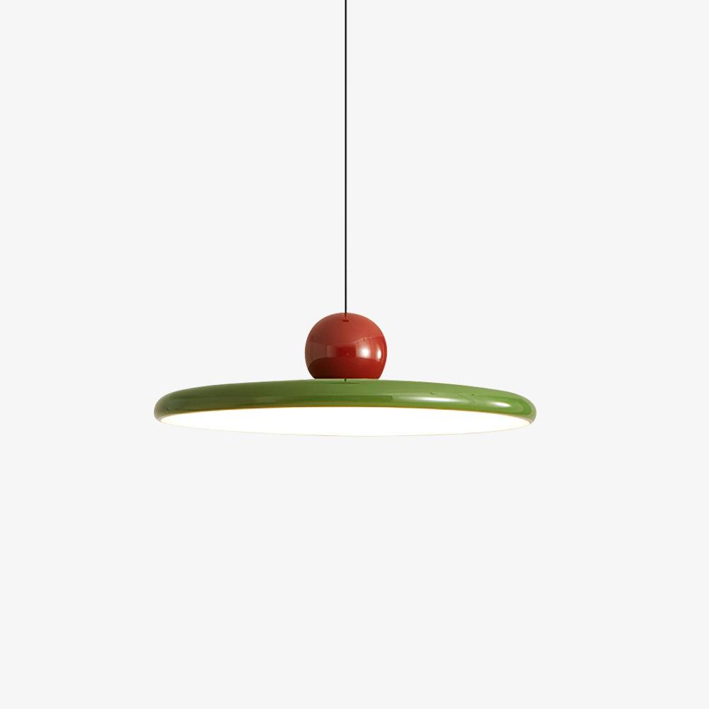 Lampada a sospensione LED rotonda Lola | Design minimalista con disco in metallo e acrilico | Dimmerabile | Ø30/40/50 cm | 3 temperature di colore | Cavo regolabile da 150 cm - Lamylie