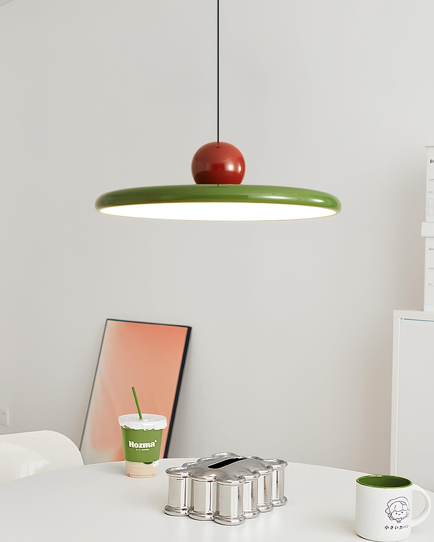 Kulatá LED závěsná lampa Lola | minimalistický design z kovového a akrylátového disku | stmívatelná | Ø30/40/50cm | 3 teploty chromatičnosti | nastavitelný kabel 150cm – Lamylie