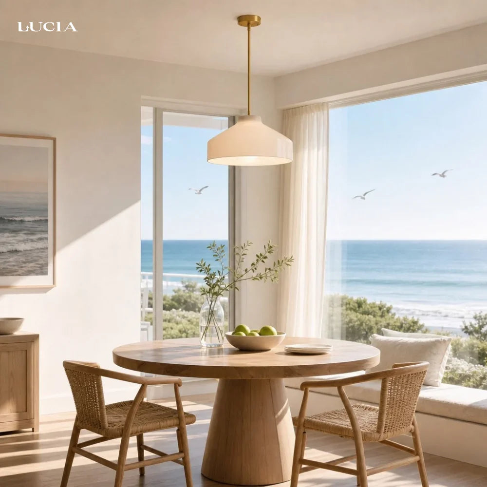 Lampada da soffitto minimalista con finitura opaca | Colori Morandi | Design scandinavo - Lamylie