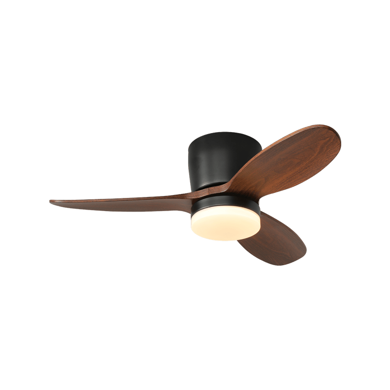 Ventilator de tavan Milo cu iluminare — ventilator elegant de 91 cm, cu design modern și telecomandă - Lamylie