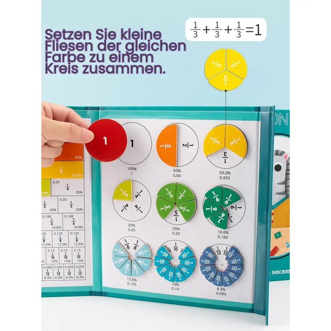 Magnetpinsel – unterhaltsames Mathe-Lernset für Kinder ab 6 Jahren – Lamylie