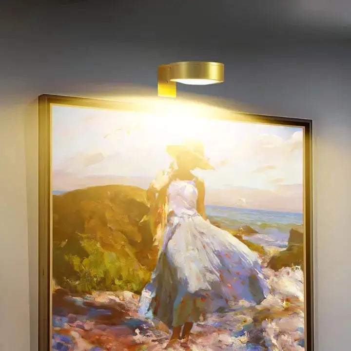 Magnetische LED-Leuchte zur stilvollen Beleuchtung von Kunstwerken – Lamylie