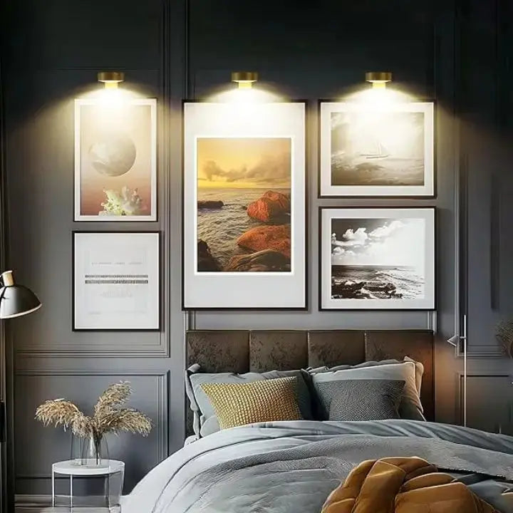 Magnetische LED-Leuchte zur stilvollen Beleuchtung von Kunstwerken – Lamylie