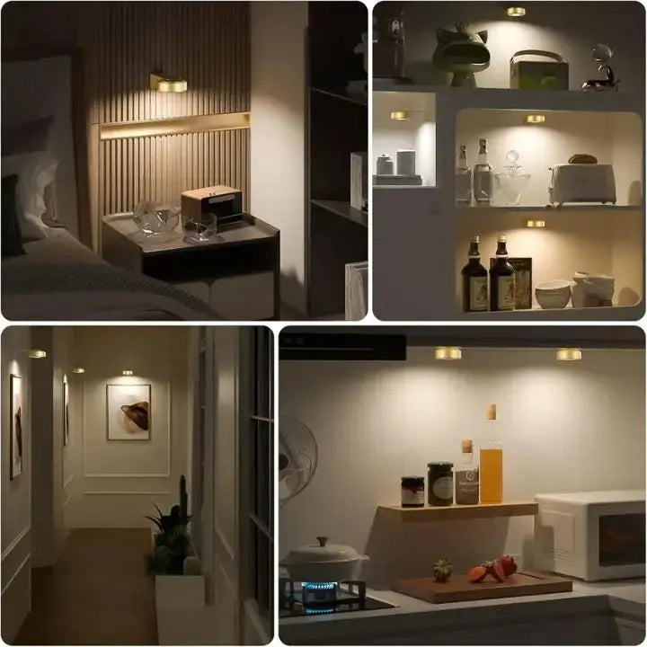 Magnetische LED-Leuchte zur stilvollen Beleuchtung von Kunstwerken – Lamylie