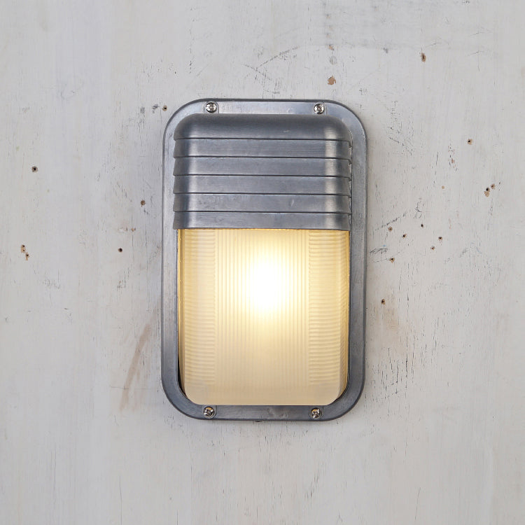 Vintage Outdoor Lamp Brass with Glass Shade - Wall Lighting for Terrace & Garden - Lamylie