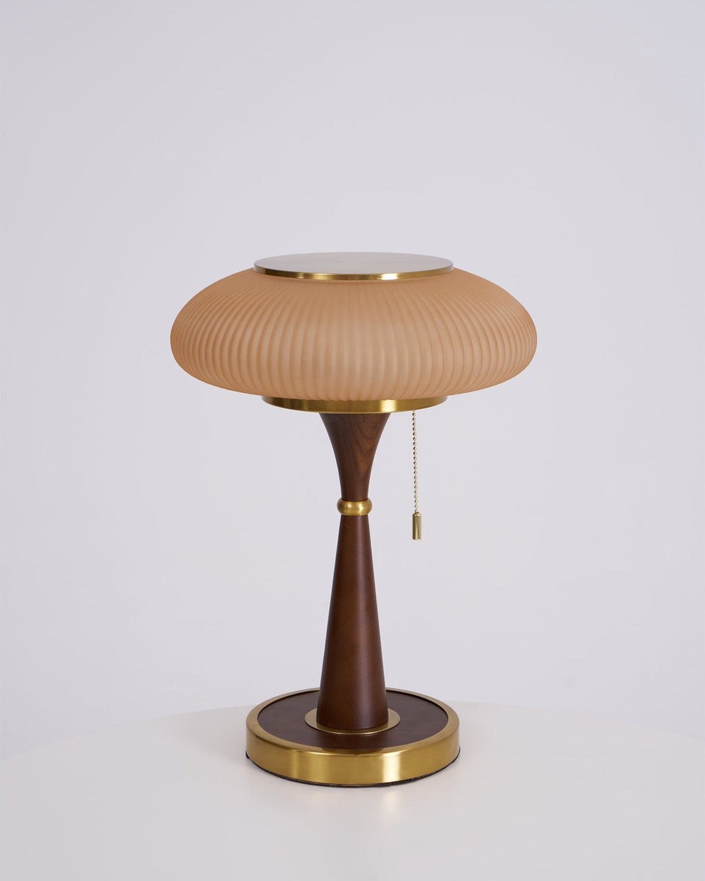 Lampa stołowa z kloszem w kształcie grzybka | oświetlenie w stylu vintage na biurka i szafki nocne – Lamylie