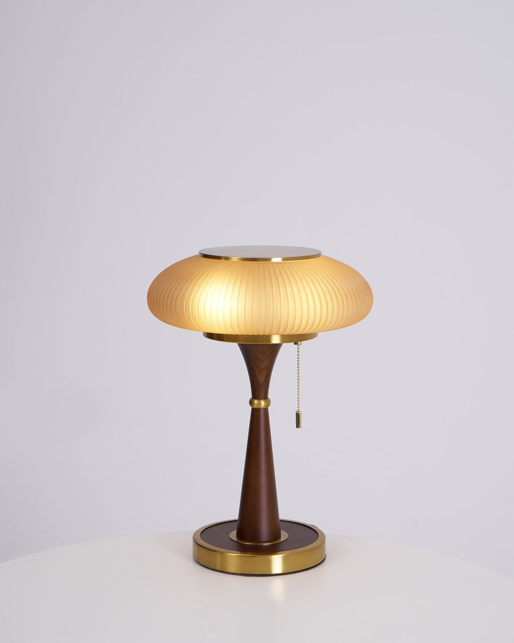 Lampa stołowa z kloszem w kształcie grzybka | oświetlenie w stylu vintage na biurka i szafki nocne – Lamylie