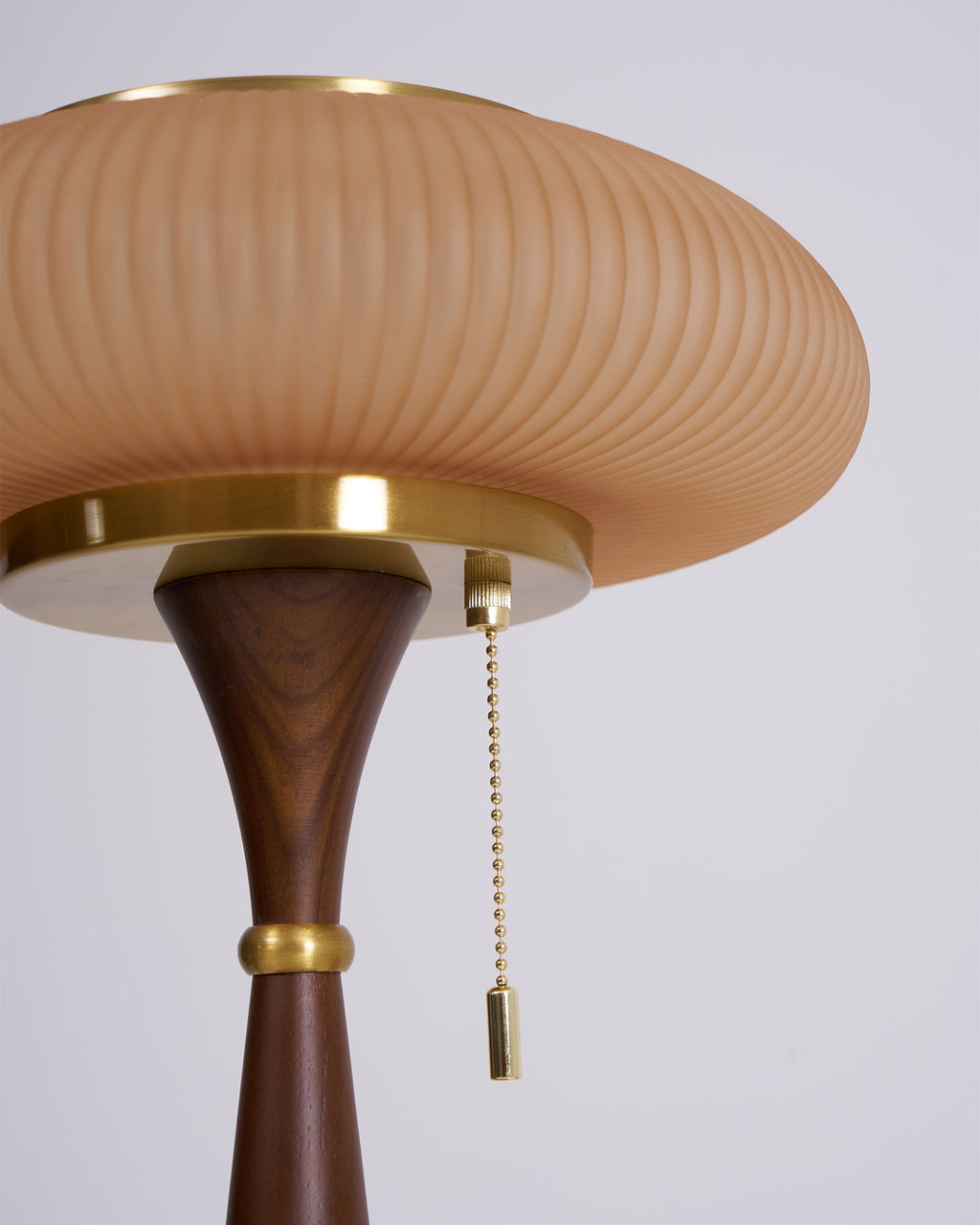 Lampa stołowa z kloszem w kształcie grzybka | oświetlenie w stylu vintage na biurka i szafki nocne – Lamylie